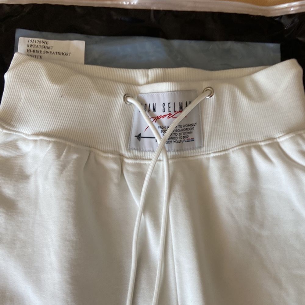 NWT Adam Selman Sport Hi-Rise Sweatshort - Picture 6 of 8